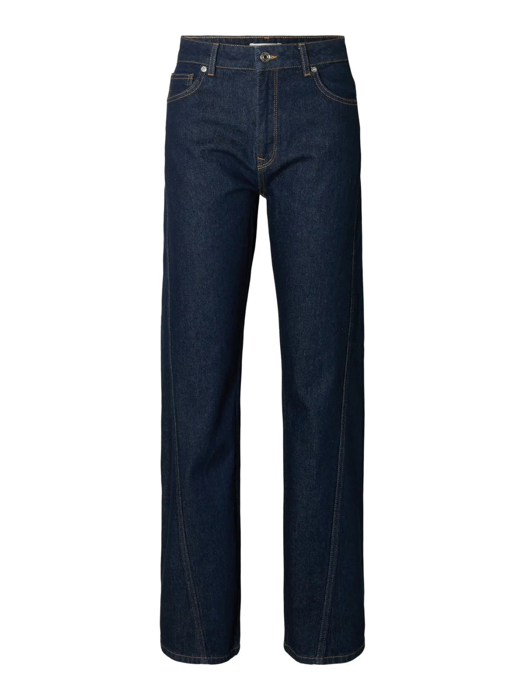 Jeans a gamba larga