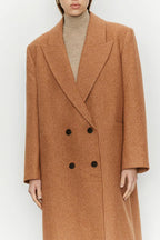 Cappotto lungo in lana