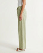 Pantalone in lino con elastico
