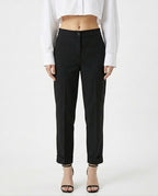 Pantalone dritto con risvolto