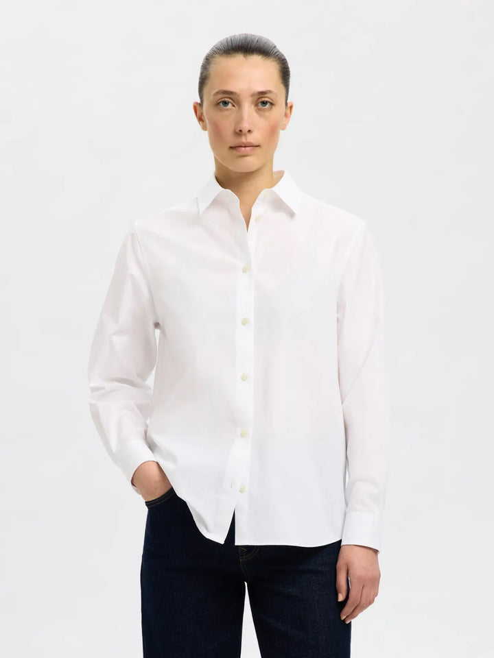 Camicia classica in cotone