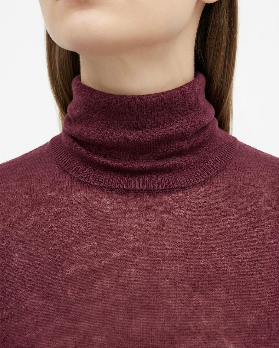 Maglia Dolcevita Selected Femme in 100% Lana Merino RWS