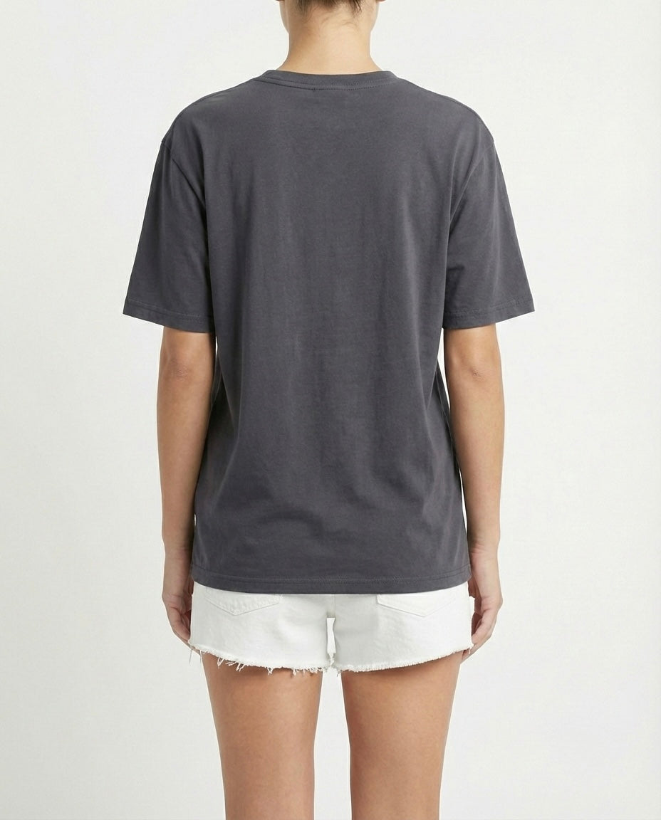 T-shirt stampa “Too Cool To Care”