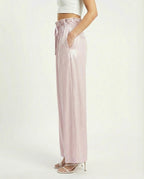 Pantalone palazzo satinato