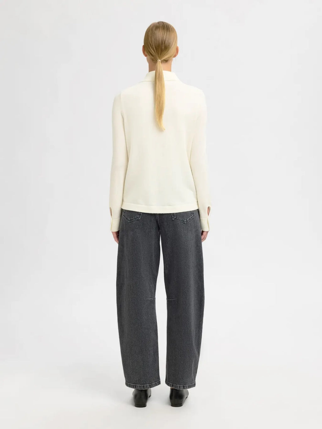 Gilet in maglia con fantasia