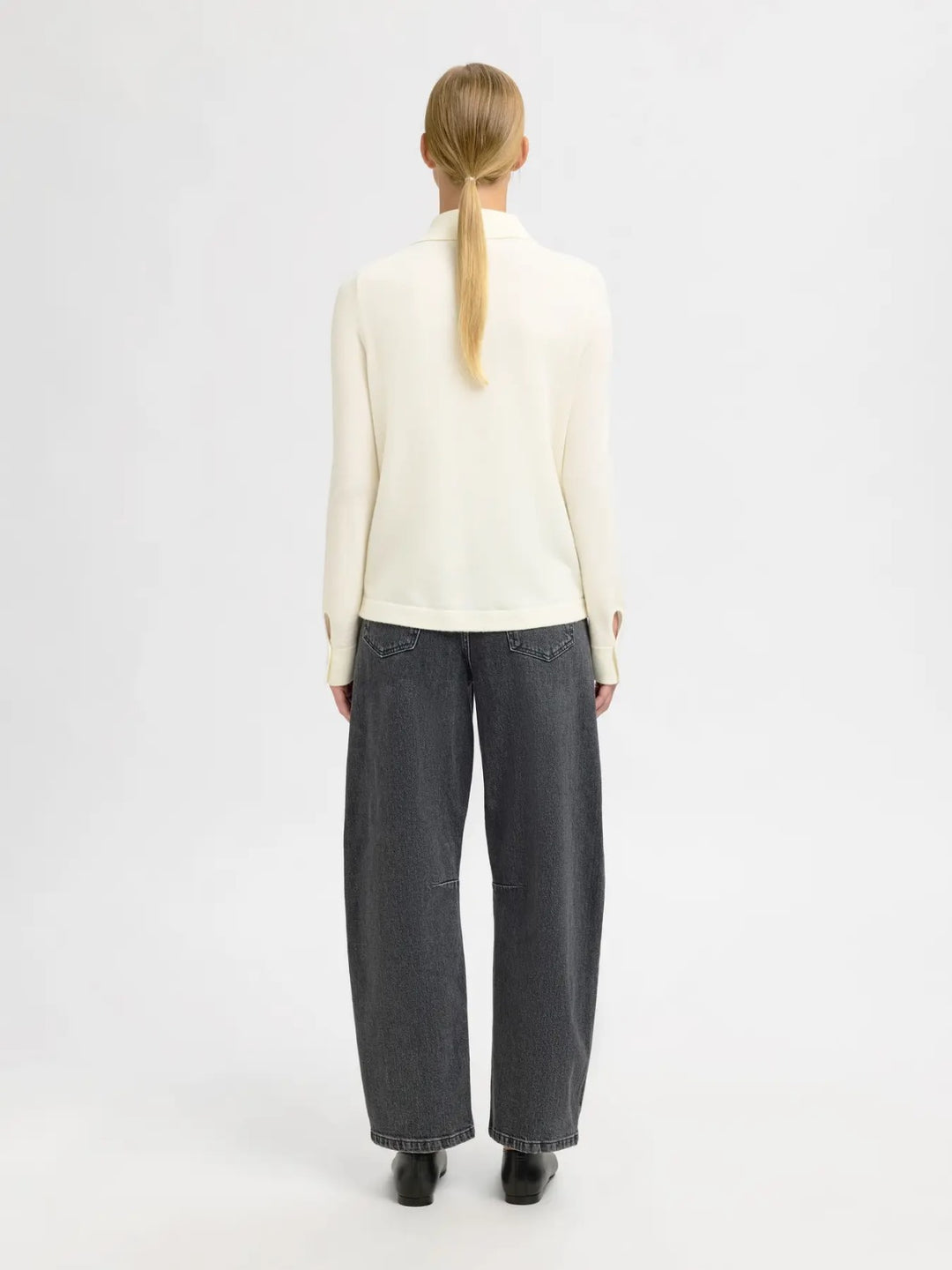 Gilet in maglia con fantasia