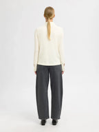 Gilet in maglia con fantasia