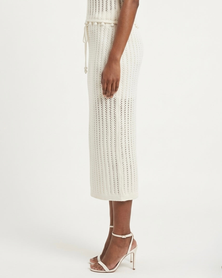 Gonna lunga  traforata