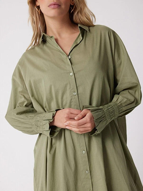 Abito camicia oversize