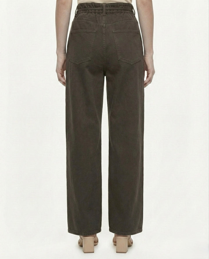 Pantaloni jeans con coulisse