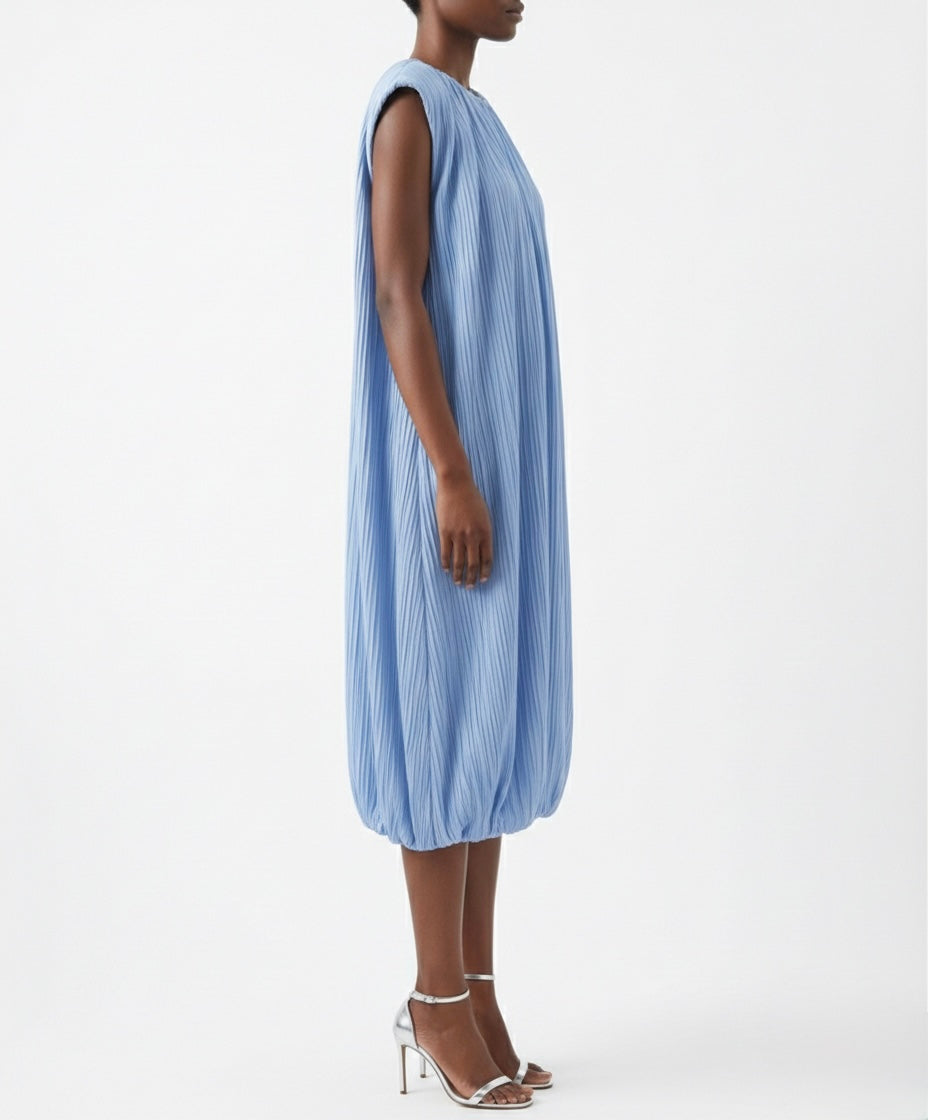 Abito midi plissé