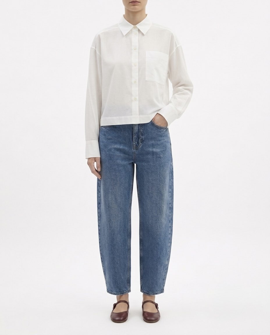 Selected Femme Jeans Balloon Fit a vita alta