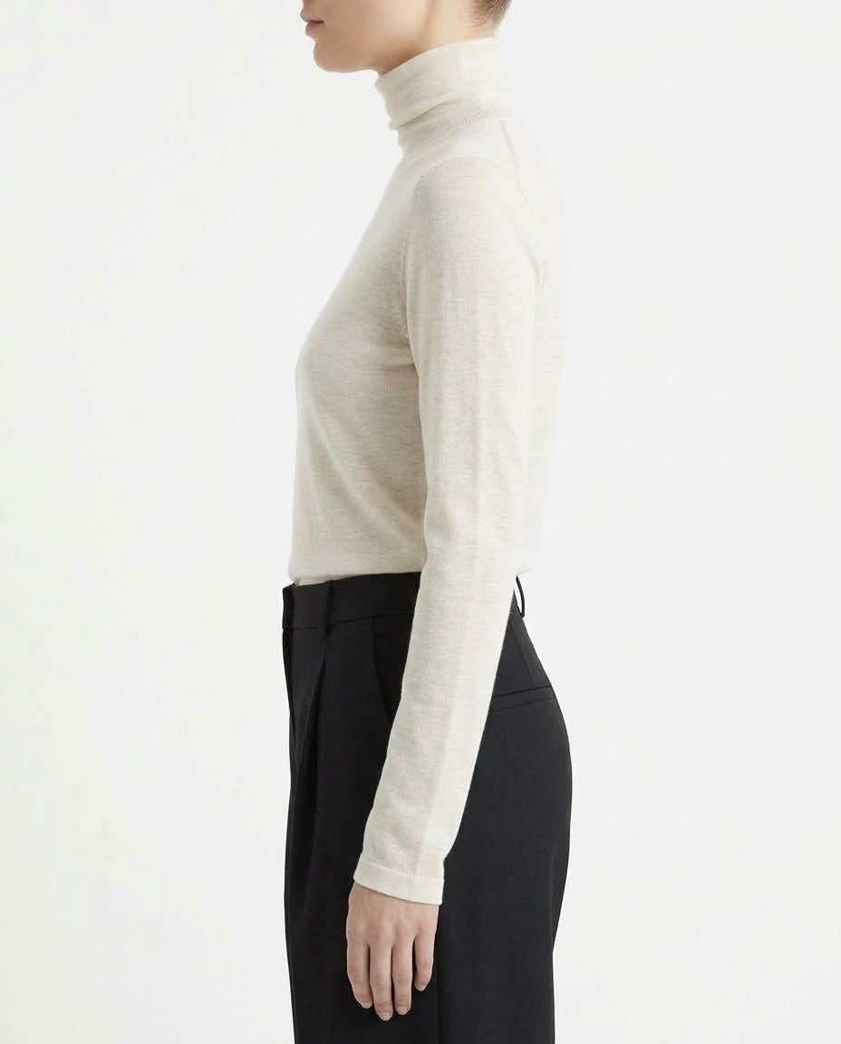 Maglia Dolcevita Selected Femme in 100% Lana Merino RWS