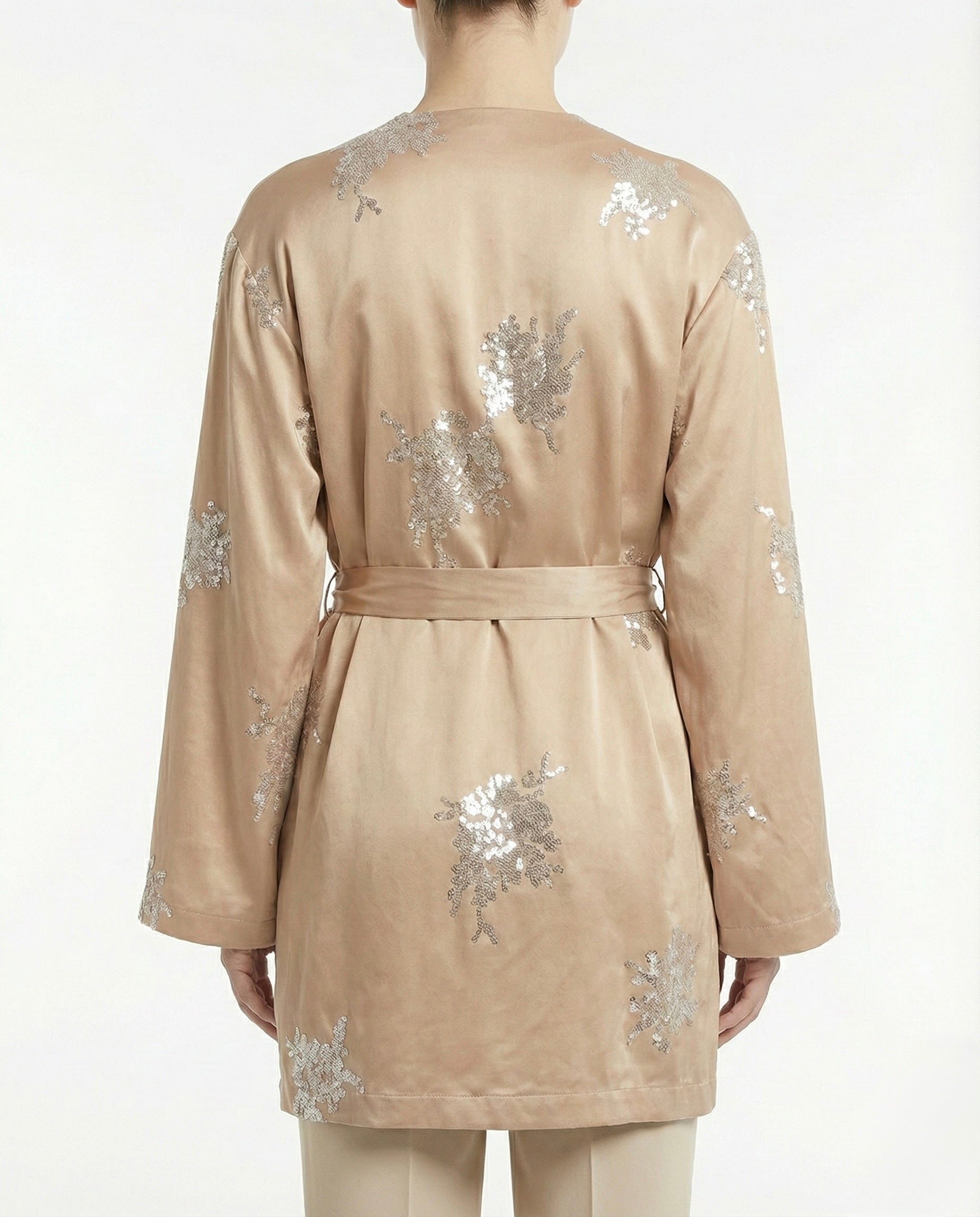 Giacca kimono in raso