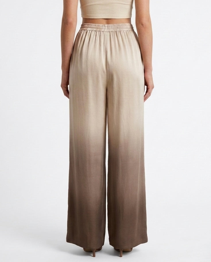 Pantalone fluido in viscosa