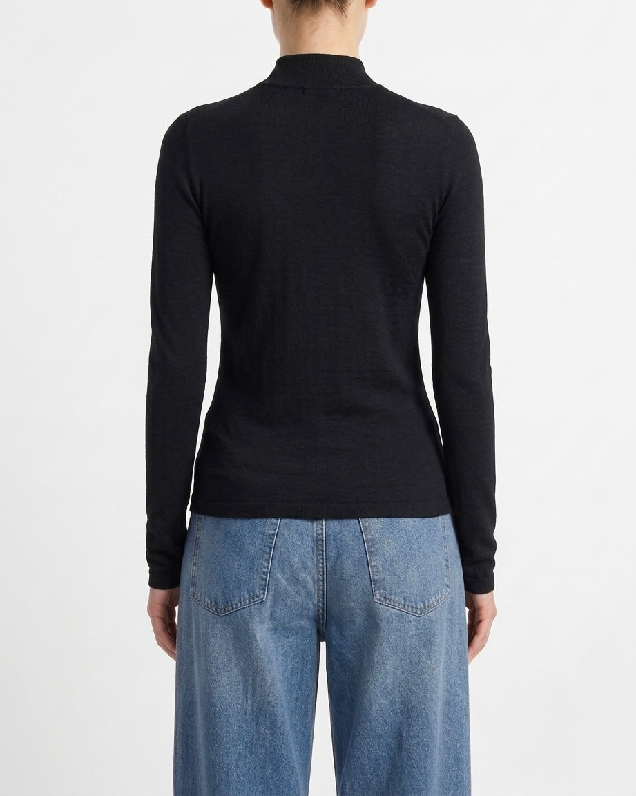 Selected Femme Maglia dolcevita in Lyocell