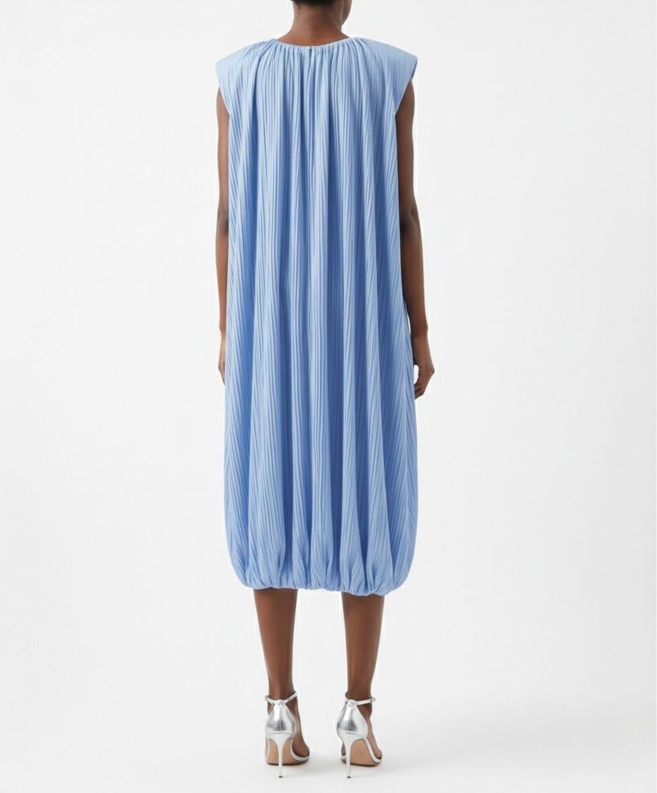 Abito midi plissé