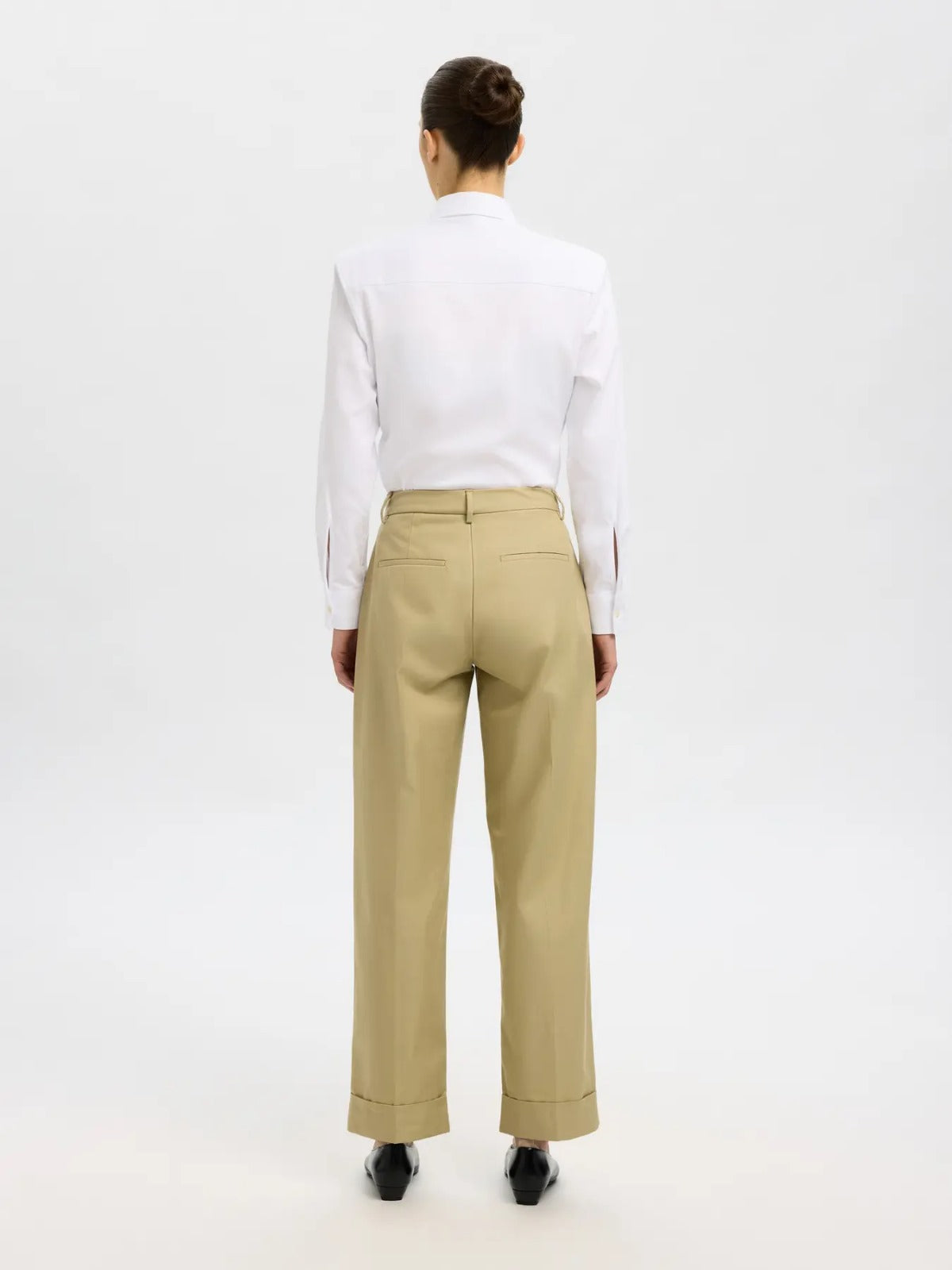 Pantalone a Vita Alta  Pinces