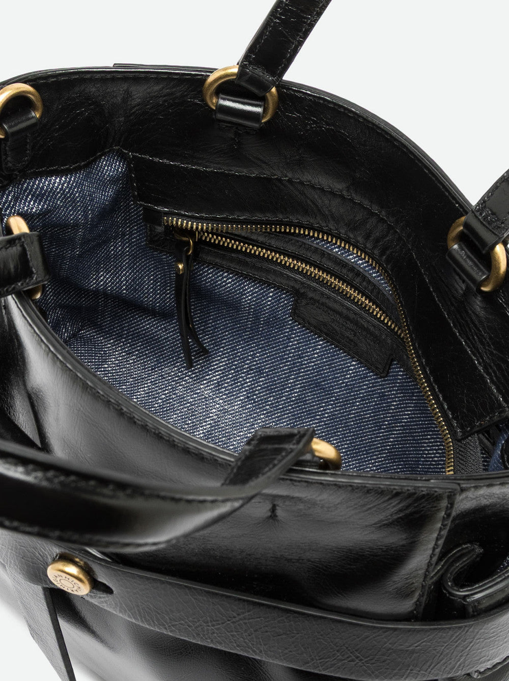 Borsa a Mano Gianni Chiarini Miranda Media in Pelle Nera
