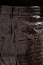 Pantaloni effetto cocco