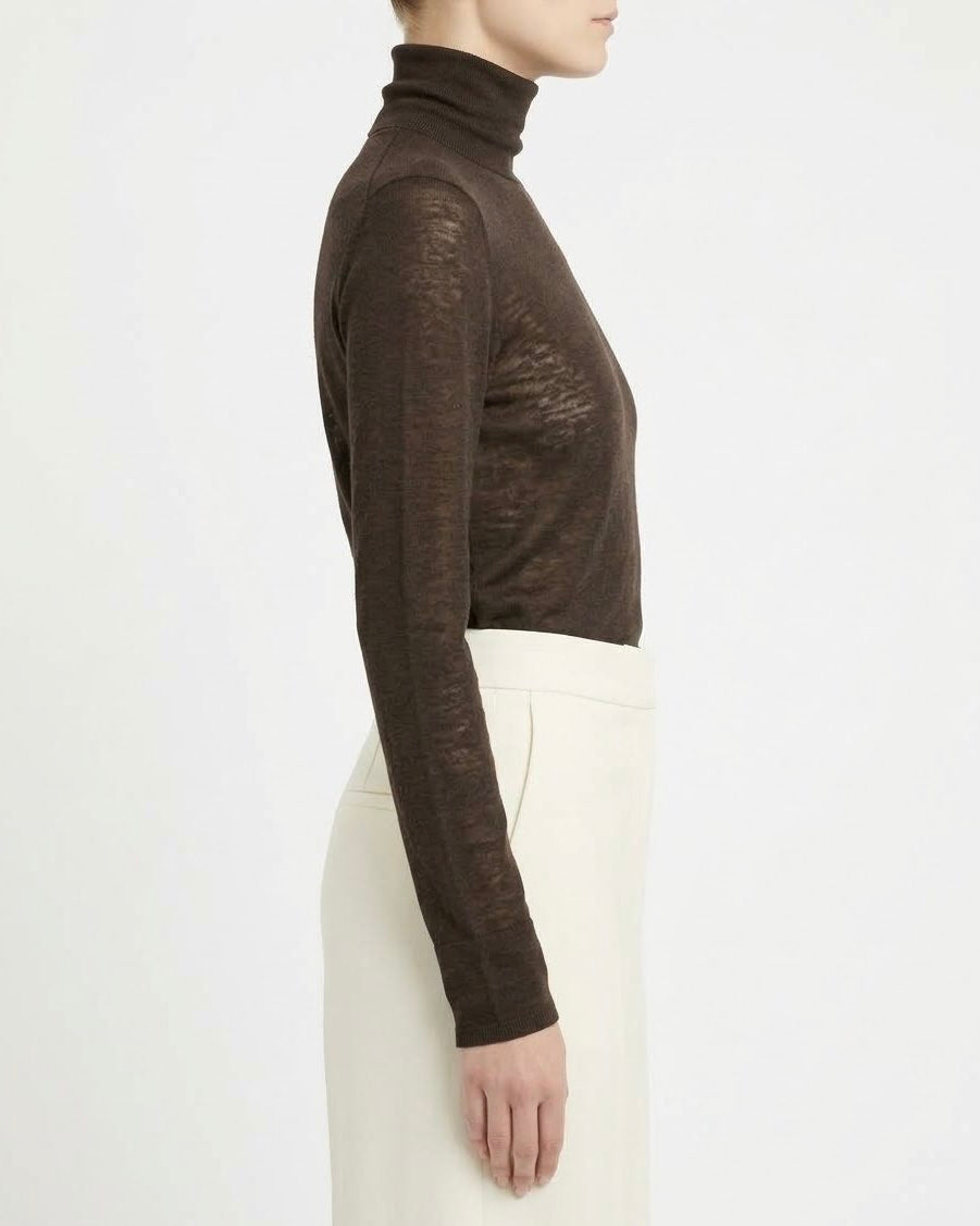 Maglia Dolcevita Selected Femme in 100% Lana Merino RWS