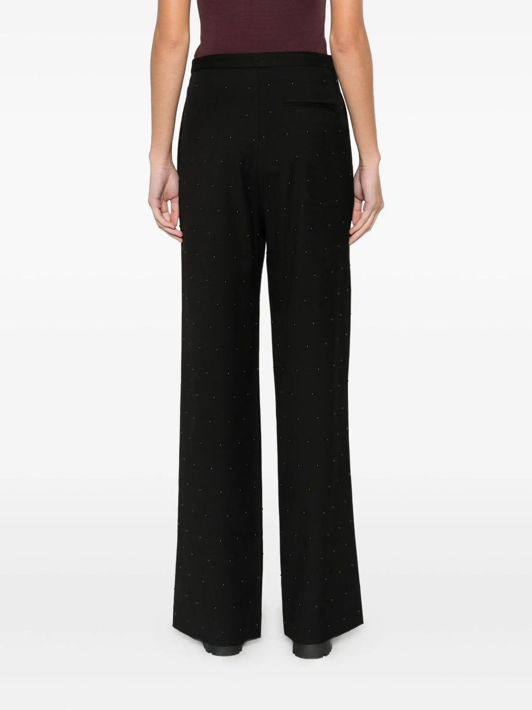 Pantaloni eleganti a gamba dritta