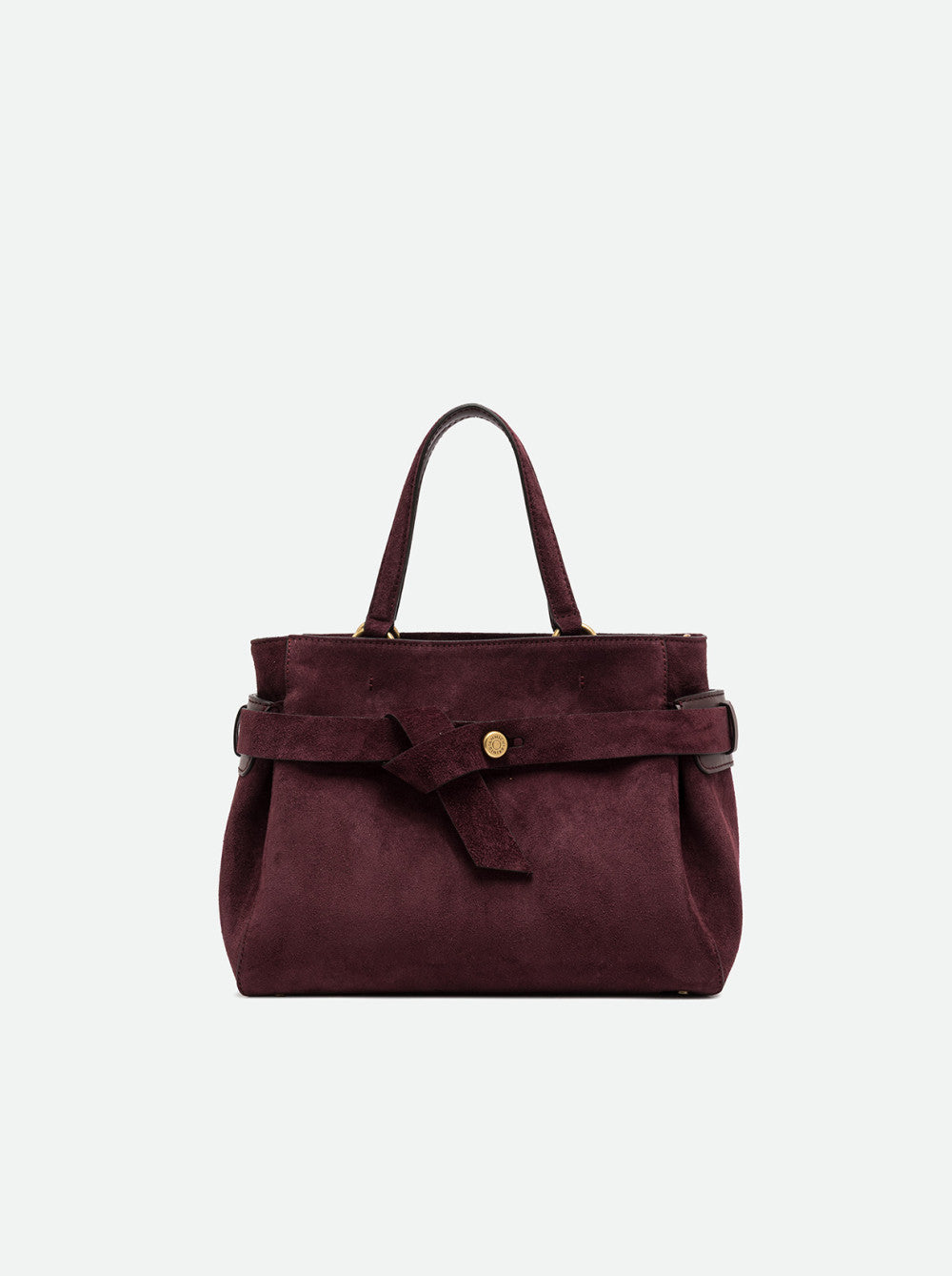 Borsa a Mano Gianni Chiarini Miranda Media in Camoscio Amarone