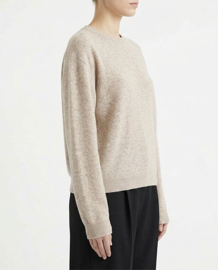 Maglia H2O Italia in Lana e Cashmere Beige, Grigio Scuro e Cammello