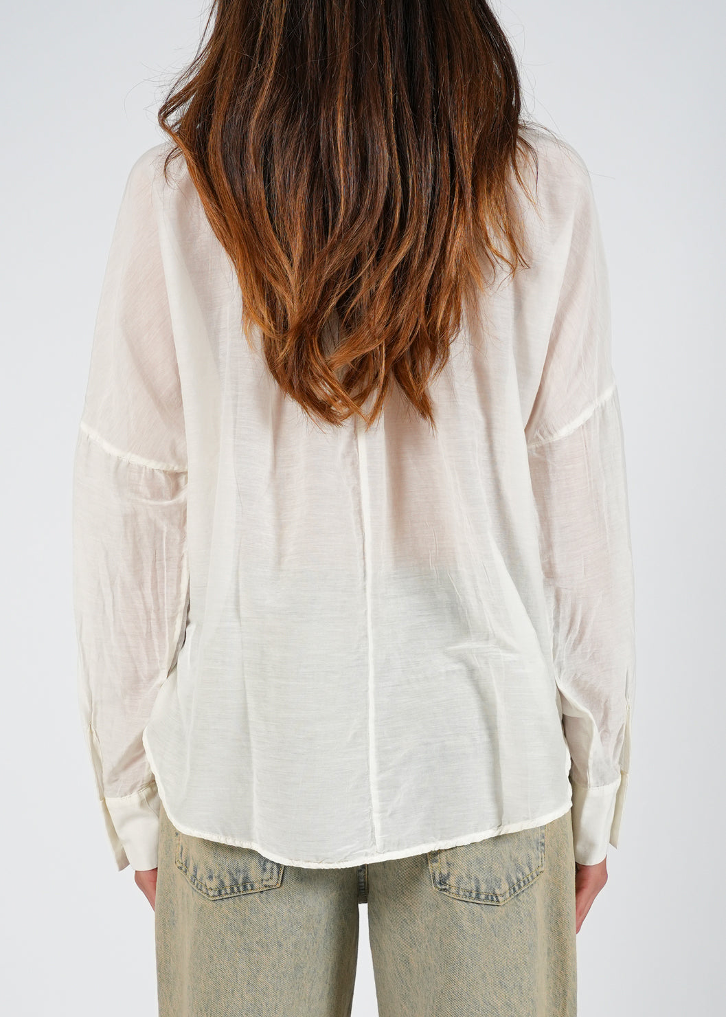 Camicia con Collo alla Coreana