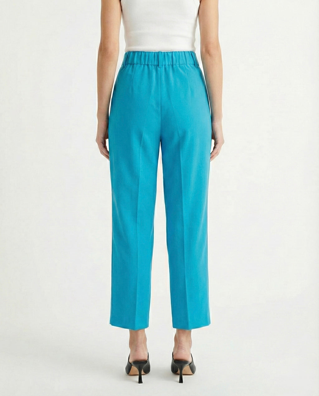 Pantalone ampio in tessuto fluido