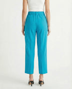 Pantalone ampio in tessuto fluido