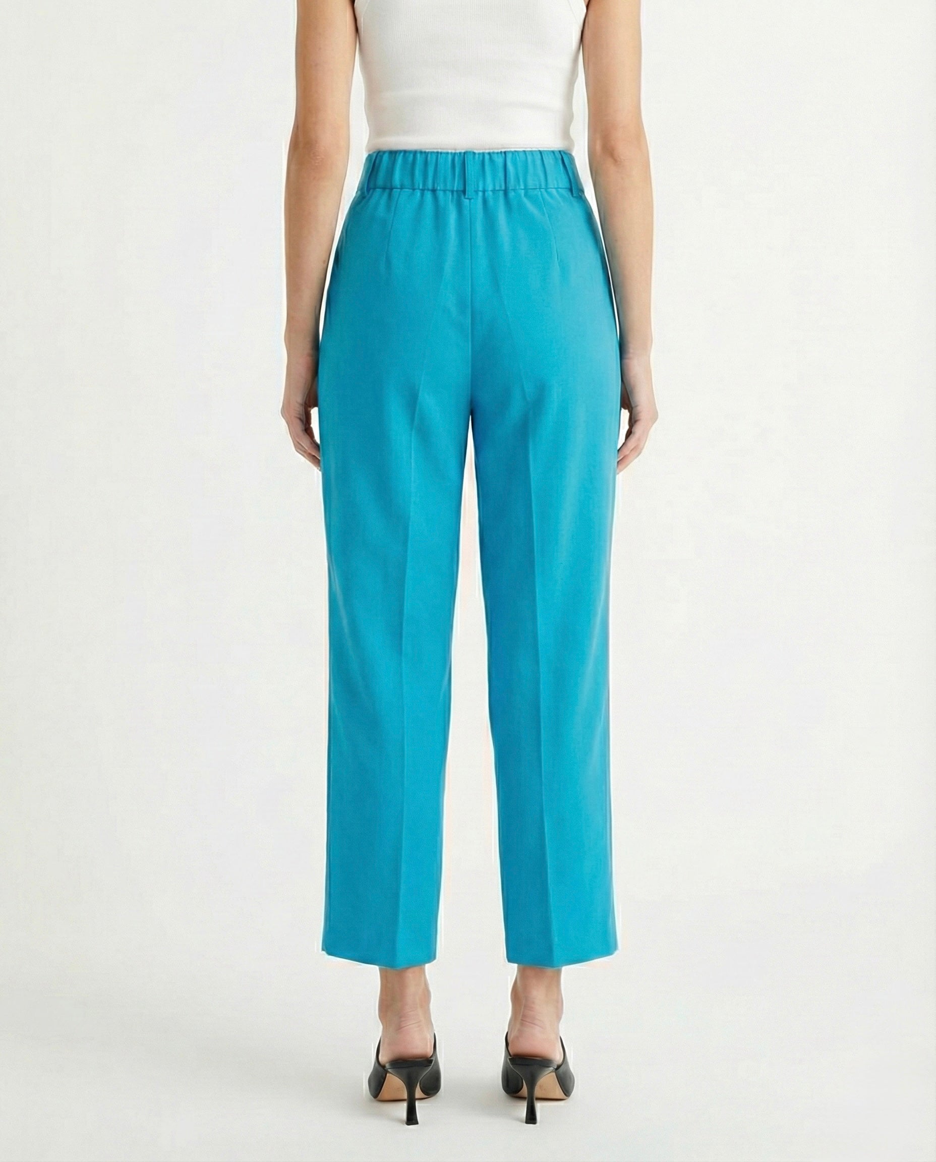 Pantalone ampio in tessuto fluido