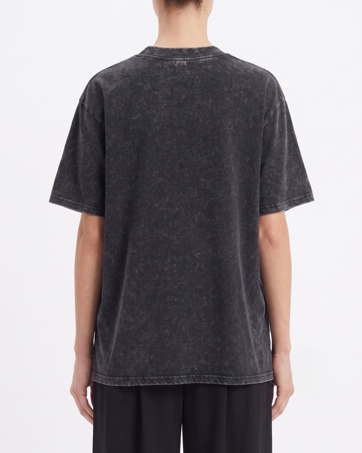 T-Shirt Isabelle Blanche a Manica Corta con Ricamo “Pardon My French”