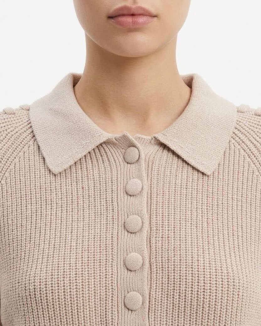 Maglia H2O Italia con Colletto Polo e Bottoni