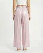 Pantalone palazzo satinato