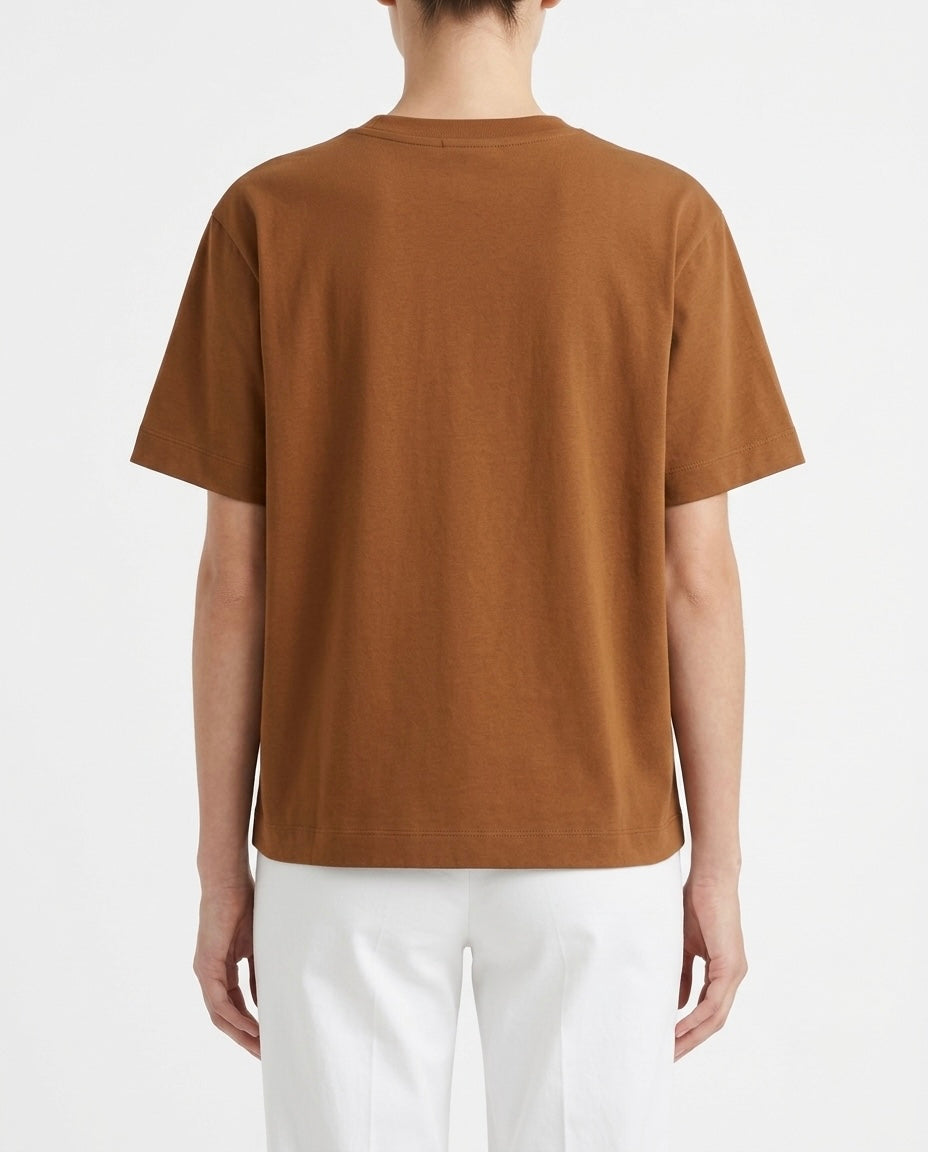 Selected Femme T-shirt in cotone biologico