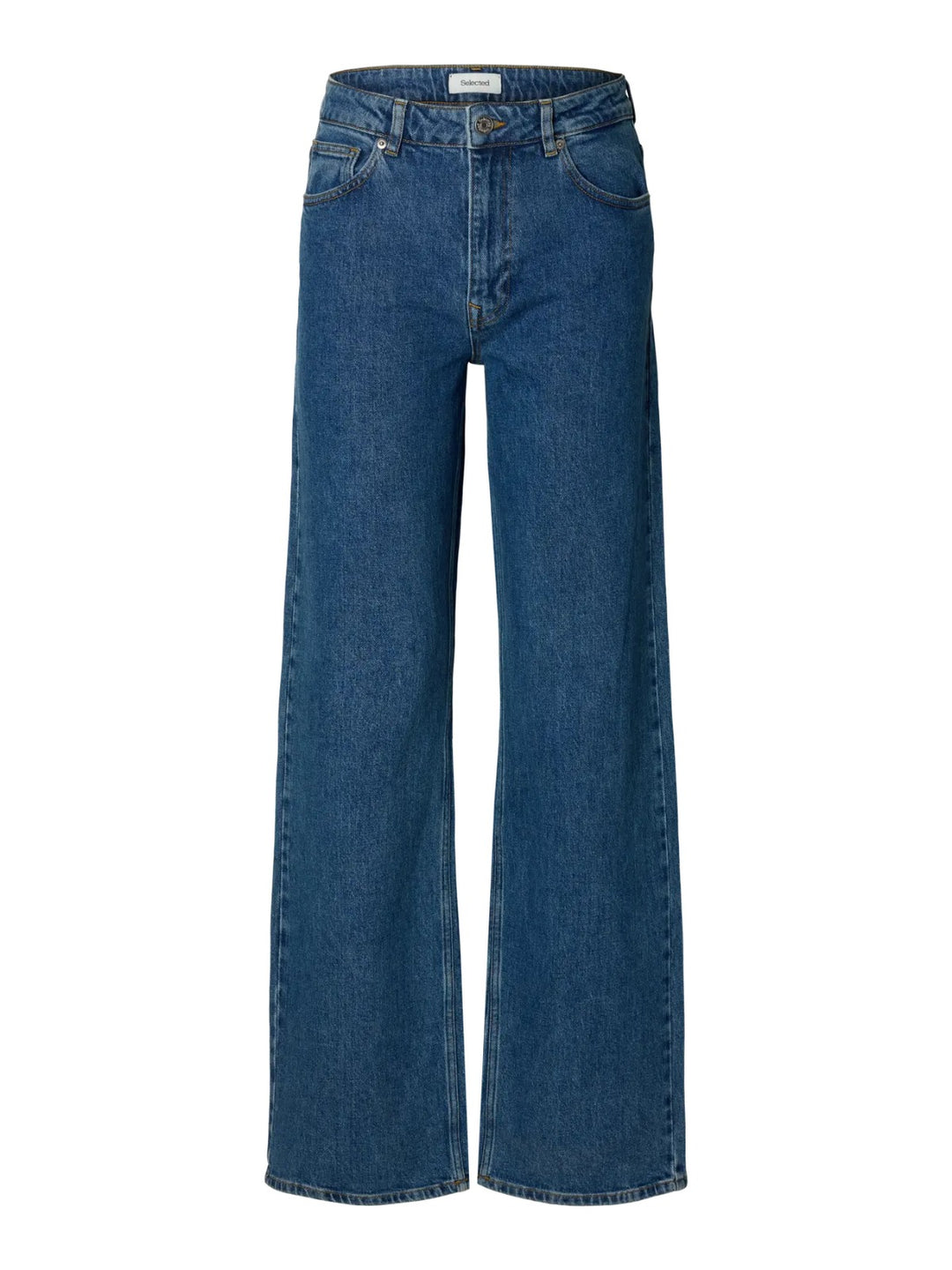 Jeans a gamba larga