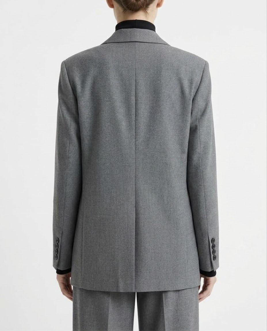 Giacca Blazer Oversize Selected Femme in Misto Lana RWS