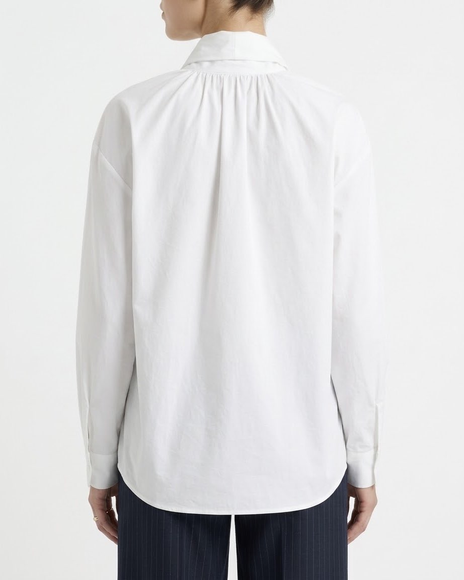 Camicia con fiocco al collo H2O Italia