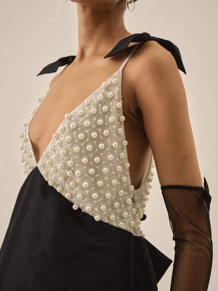 Abito For Love & Lemons Minidress Perle & Fiocco