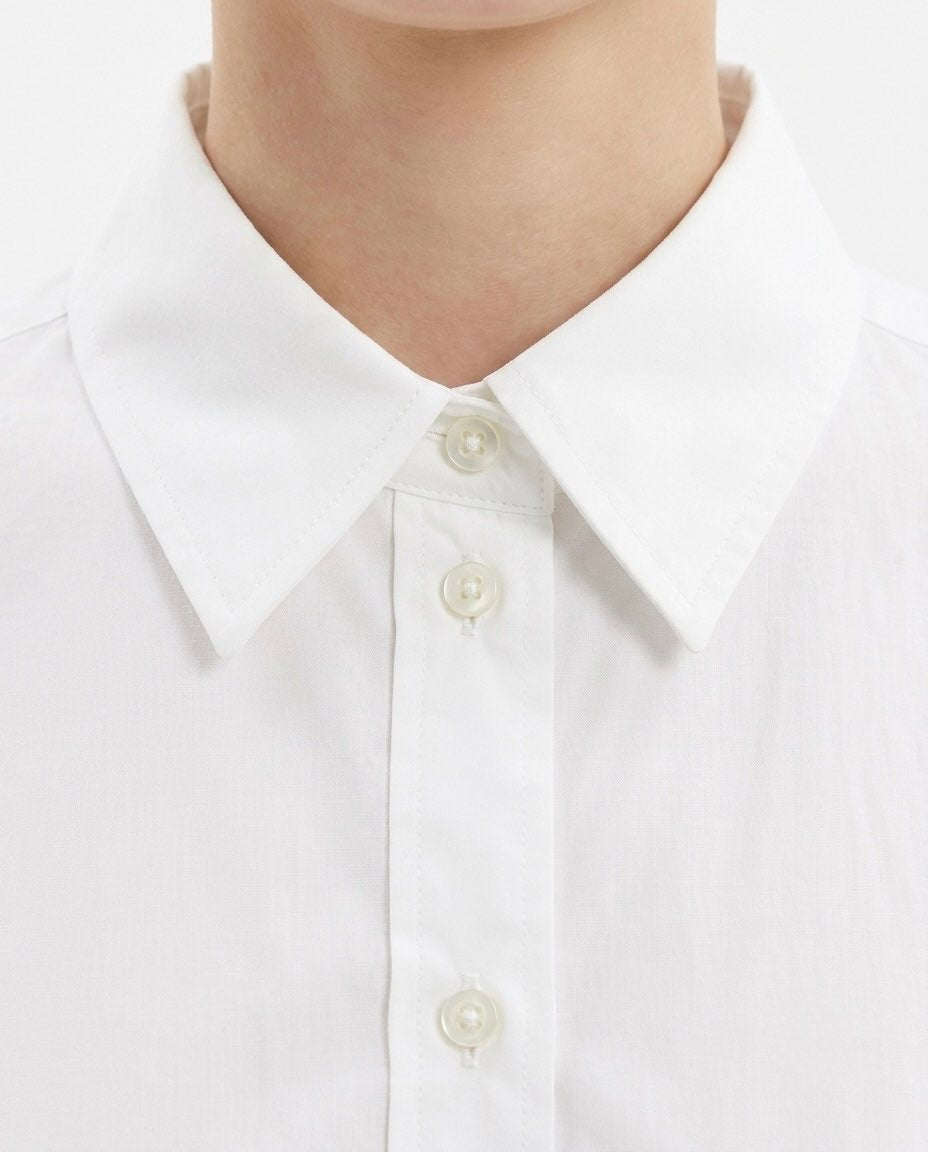 Selected Femme Camicia oversize in cotone biologico Bianco