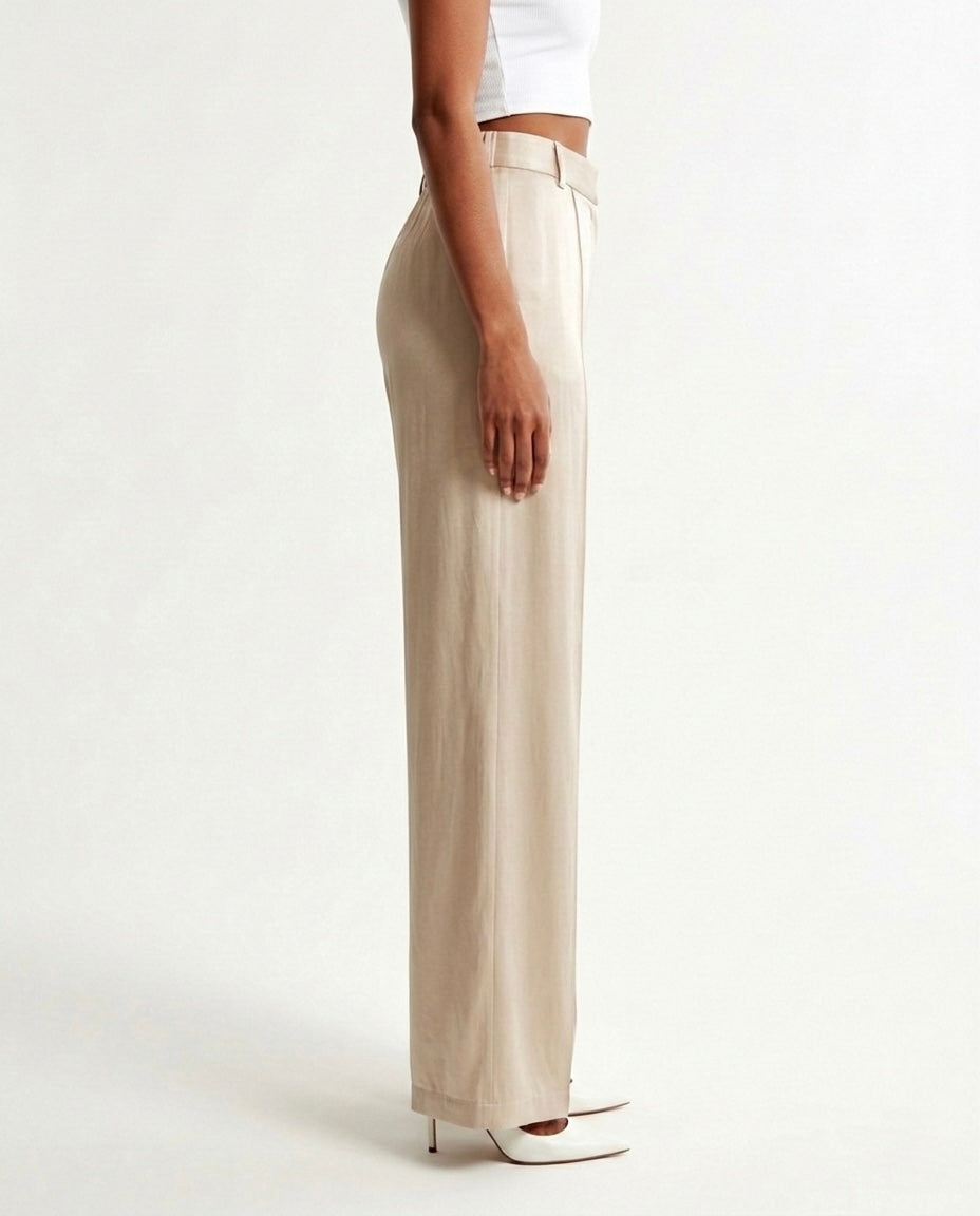 Pantalone palazzo fluido