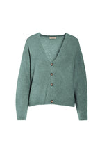 Cardigan in baby alpaca con bottoni