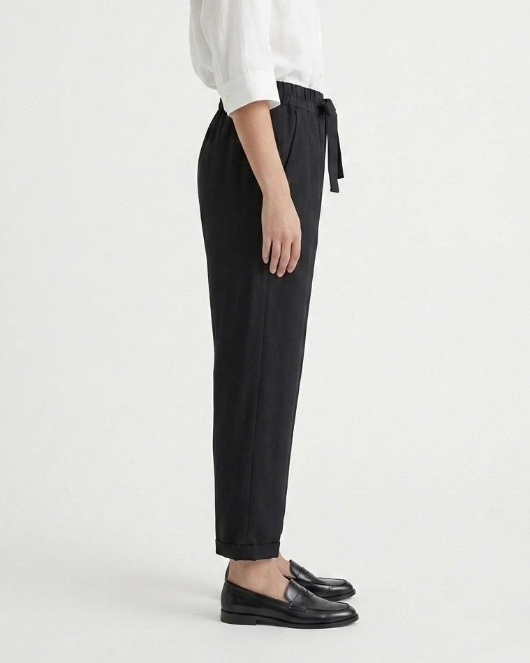 Pantalone morbido con coulisse