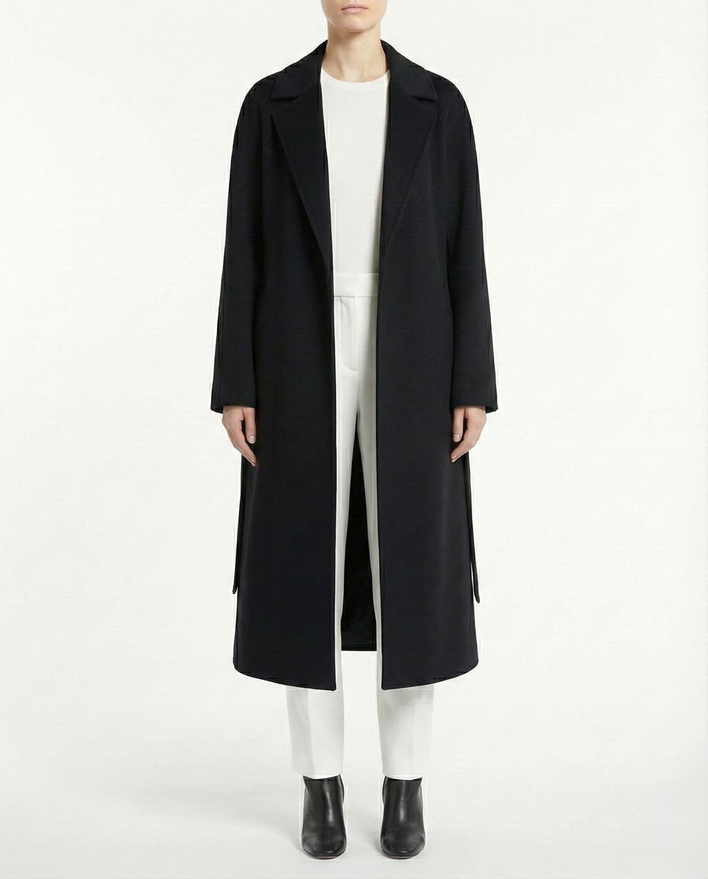 Cappotto lungo in lana