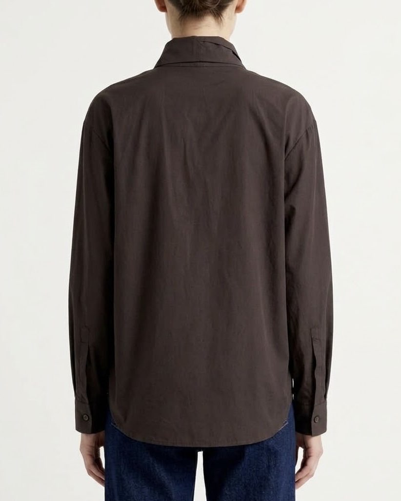 Camicia con fiocco al collo H2O Italia