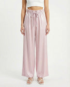 Pantalone palazzo satinato