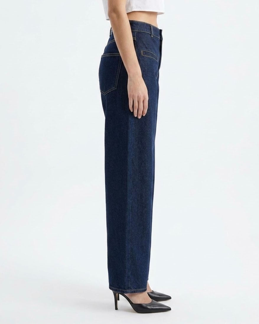Jeans balloon a gamba ampia H2O Italia Denim