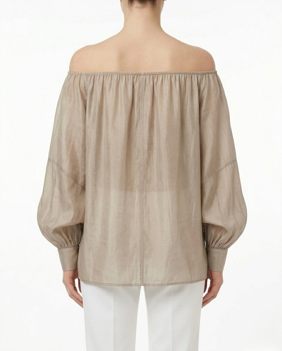 Blusa con laccetto