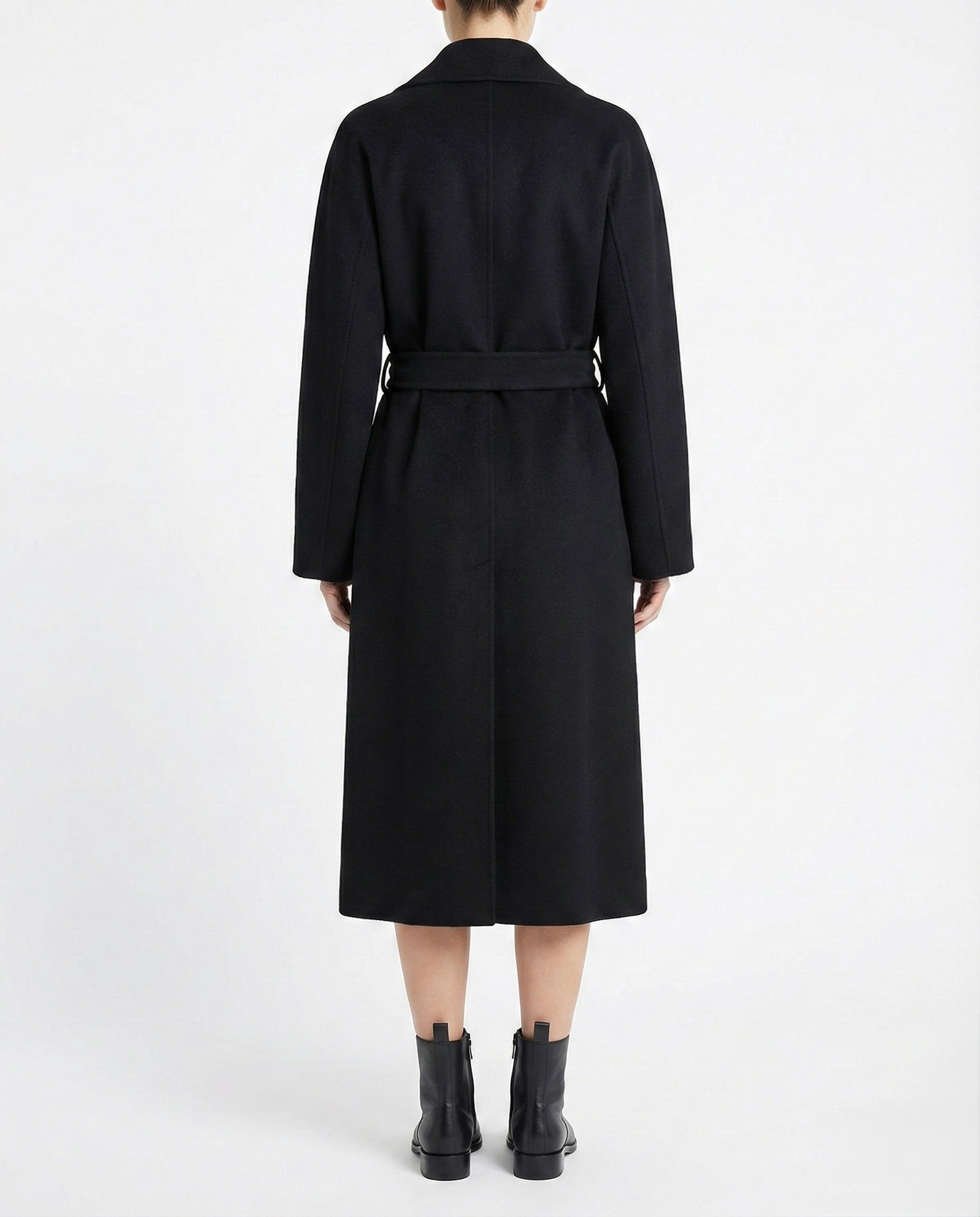 Cappotto lungo in lana